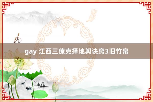 gay 江西三僚克择地舆诀窍3旧竹帛