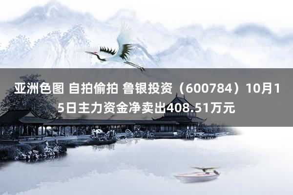 亚洲色图 自拍偷拍 鲁银投资（600784）10月15日主力资金净卖出408.51万元