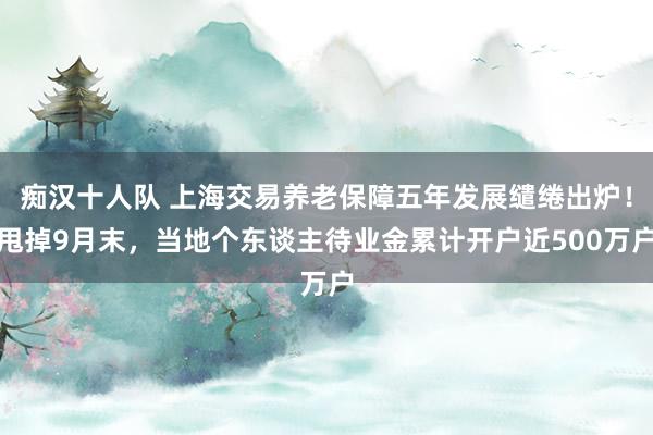 痴汉十人队 上海交易养老保障五年发展缱绻出炉！甩掉9月末，当地个东谈主待业金累计开户近500万户