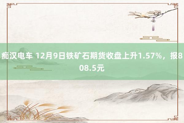 痴汉电车 12月9日铁矿石期货收盘上升1.57%，报808.5元