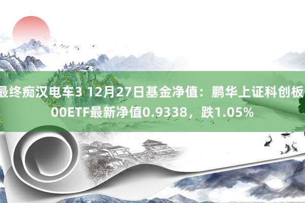 最终痴汉电车3 12月27日基金净值：鹏华上证科创板100ETF最新净值0.9338，跌1.05%