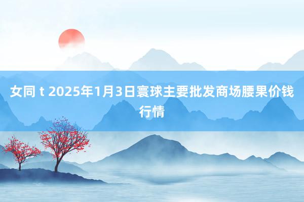 女同 t 2025年1月3日寰球主要批发商场腰果价钱行情